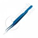 Blue Titanium Tweezers