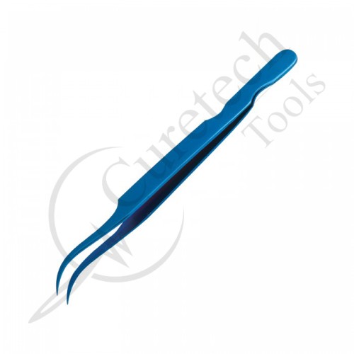 Blue Titanium Tweezers
