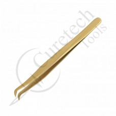 Gold titanium tweezers