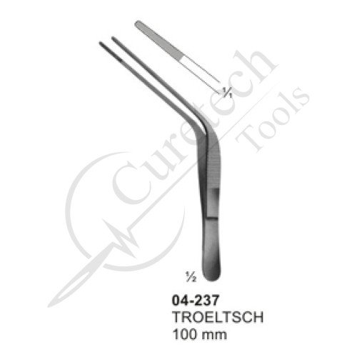Forceps. Bayonat-Shaped