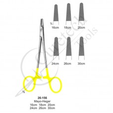 Needle holders with Tungsten Carbide Inserts
