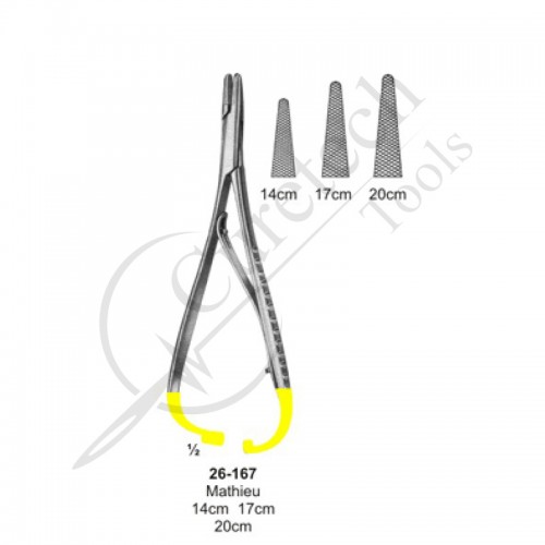 Needle holders with Tungsten Carbide Inserts