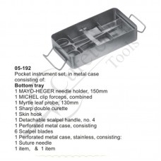 Suturing Instrument Set. Pocket Instrument Set