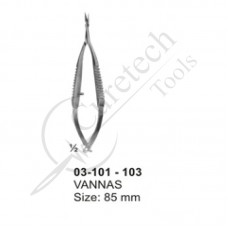 Micro Scissors (Spring Type )with Flat Handles