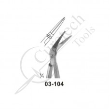 Micro Scissors (Spring Type )with Flat Handles
