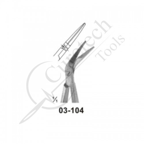 Micro Scissors (Spring Type )with Flat Handles