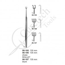 Fine Wound Retactors (Dura-and Skin Retractors)