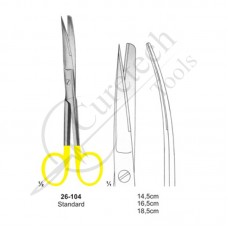 Scissors with Tungsten Carbide Inserts