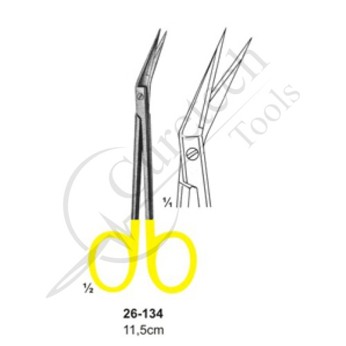 Scissors with Tungsten Carbide Inserts